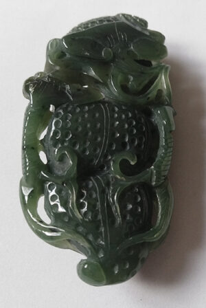 Chinese Jade Pendant 和田玉胸珮 - Image 6