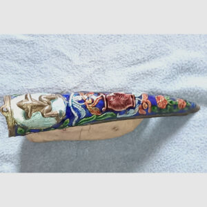 Cloisonné nail covers景泰蓝指甲套