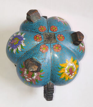 Cloisonne Incense Burner老景泰蓝香炉 - Image 4