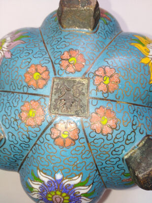 Cloisonne Incense Burner老景泰蓝香炉 - Image 5